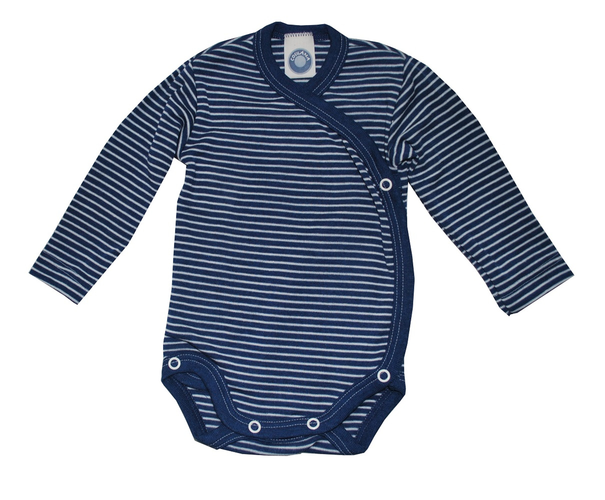 Hocosa Baby Organic Wool & Silk Long Sleeve Onesie