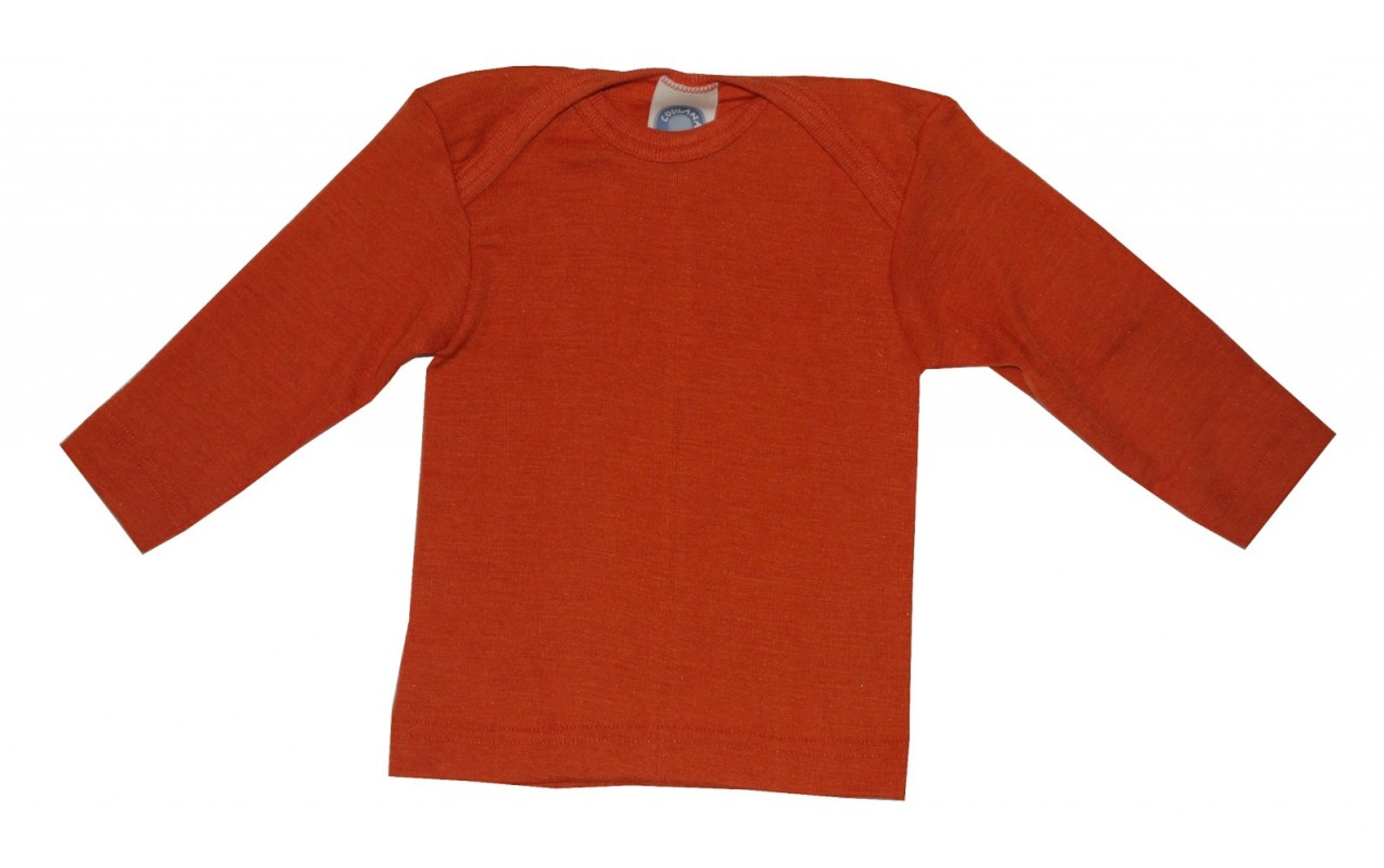 Women's Long Sleeve Shirt  Organic Wool/ Silk - Little Spruce Organics