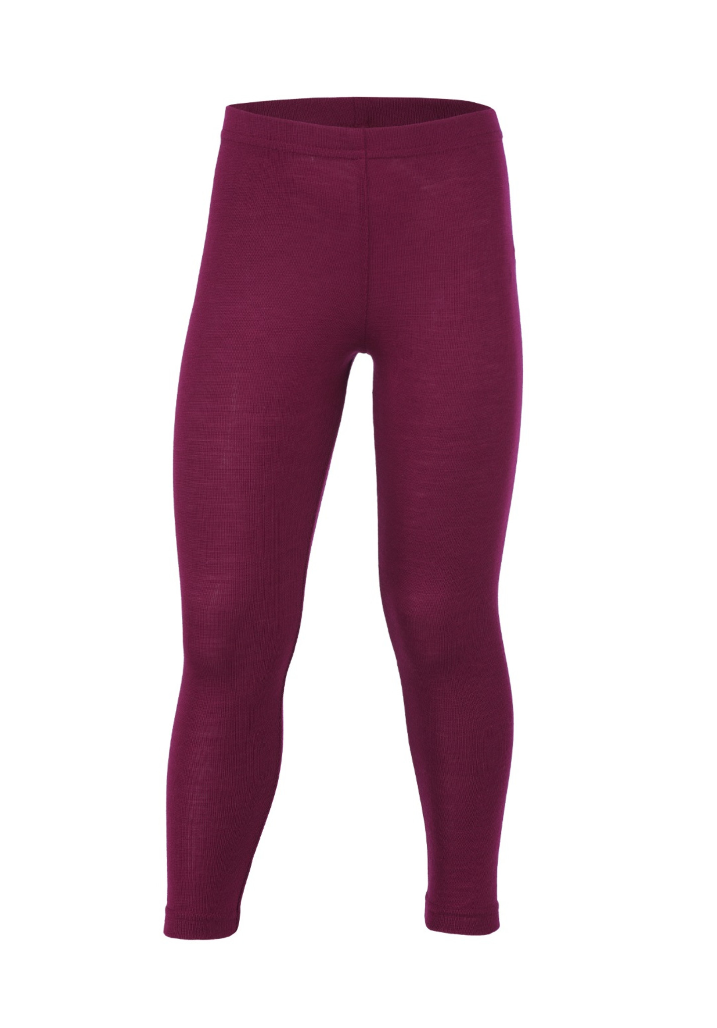 Engel Merino Wool/Silk Baby Leggings Cherry/Orchid - Merino Wool