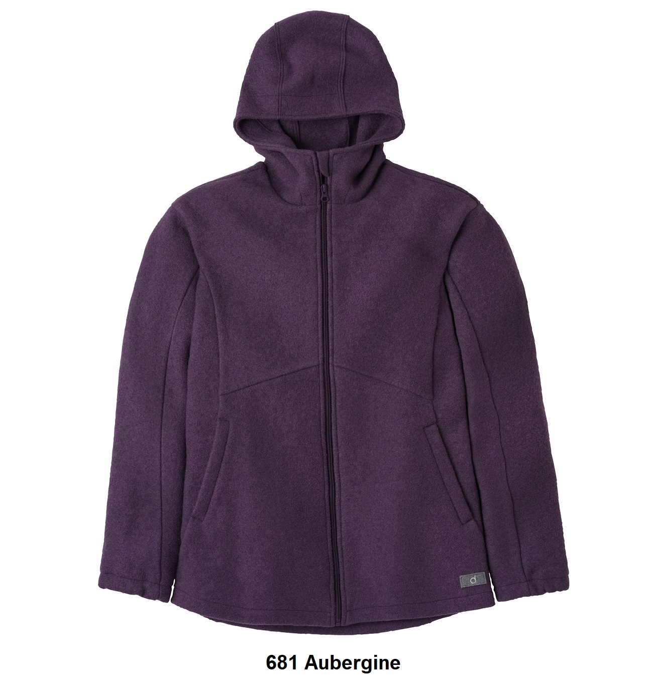 Disana Organic Boiled Wool Ladies Hooded Jacket - Little Spruce