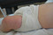 7-month-old (18 lbs) in Size 74/80 (6-12 mo); Side View