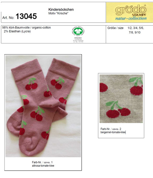 Grodo Organic Cotton Kids Socks | Grodo 13045 - Little Spruce Organics
