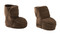 Disana Boiled Wool Booties
Color: Hazelnut