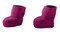 Disana Boiled Wool Booties
Color: Berry