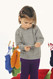 Grey Cable-Knit Organic Wool Sweater