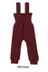 Disana Organic Wool Knitted Overalls
Color: 399 Cassis
