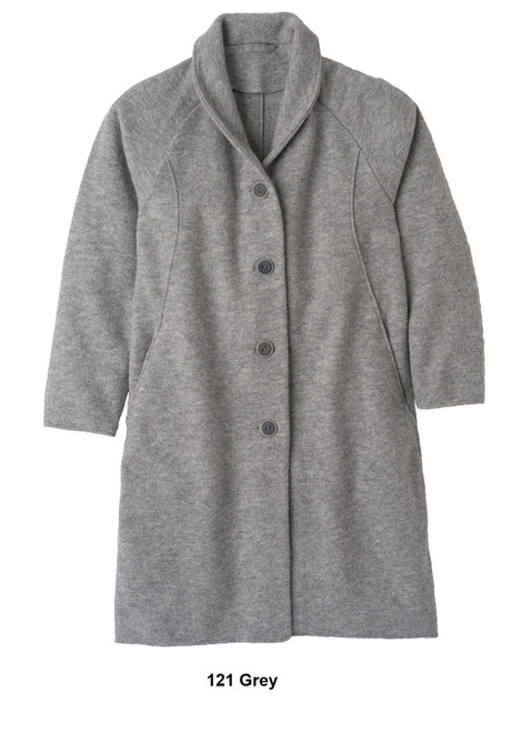 Disana Organic Boiled Wool Ladies Coat - 42210
