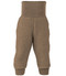 Organic Wool Fleece Pants with High Waistband
Color: 075 walnut melange