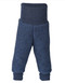 Organic Wool Fleece Pants with High Waistband
Color: 080 Blue melange