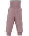 Organic Wool Fleece Pants with High Waistband
Color:  051E rosewood melange