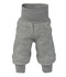 Organic Wool Fleece Pants with High Waistband
Color: 091 light grey melange