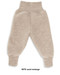 Organic Wool Fleece Pants with High Waistband
