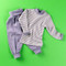Lavender/ Natural Stripes