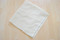 100% Organic Cotton Muslin, Folded into a Small Square
