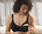 Organic Cotton Nursing Bra
Color: Black
