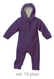 Disana Organic Boiled Wool Bunting (Overall)
Color: Plum