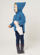 Organic Wool Fleece Hooded Jacket