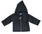 Organic Wool Fleece Hooded Jacket
Color: Dark Grey