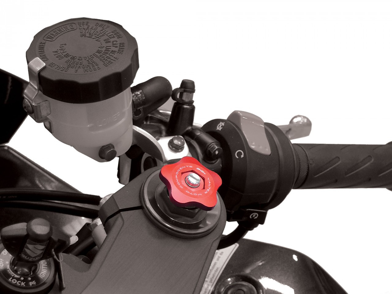 VALTERMOTO FORK PRE LOAD ADJUSTERS 22MM ANODISED ALLOY roadrocketspecials