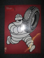 Michelin Bibendum Running Man Pressed Sign