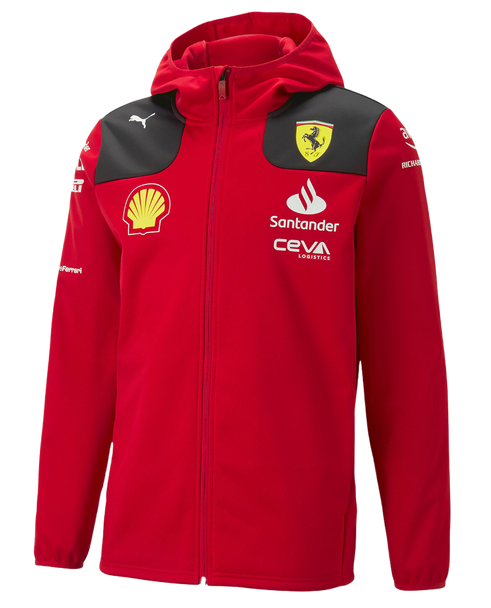 Scuderia Ferrari 2023 Team Hooded Softshell