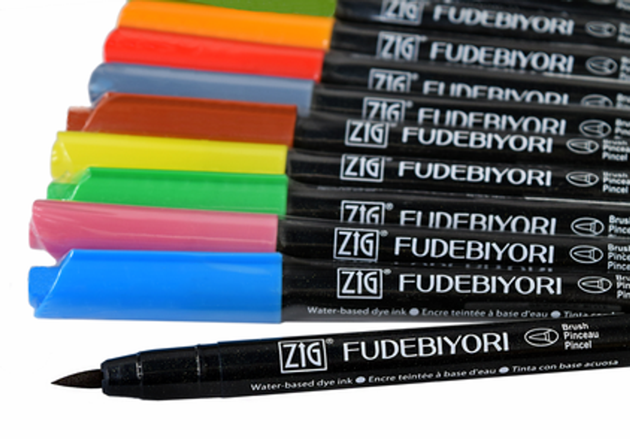 ZIG Fudebiyori Brush Pens