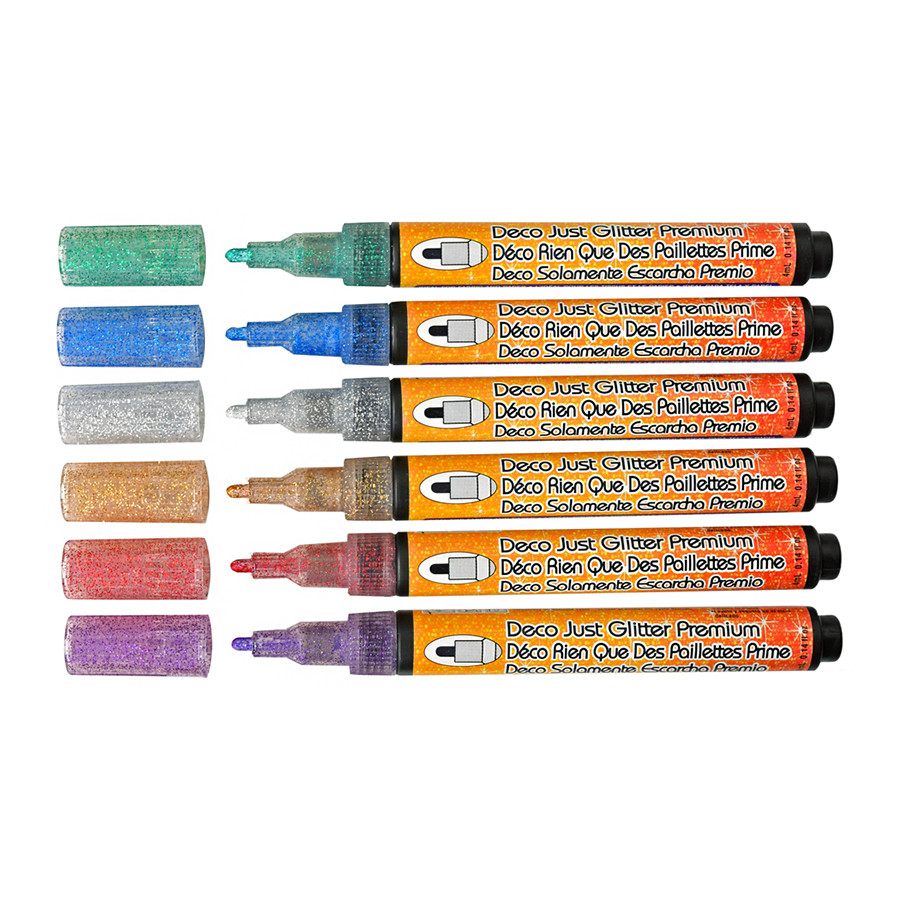 Marvy Just Glitter Premium Markers