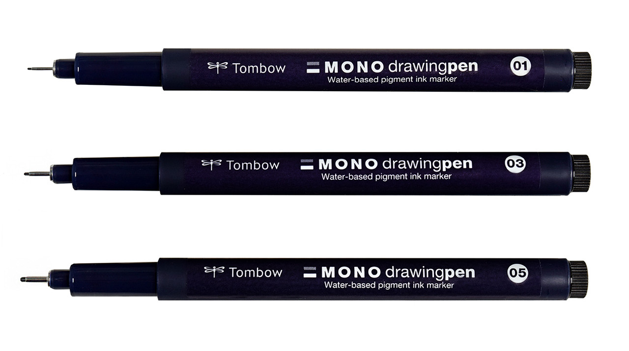 MONO Professional Drawing Pen Set, 3-Pack