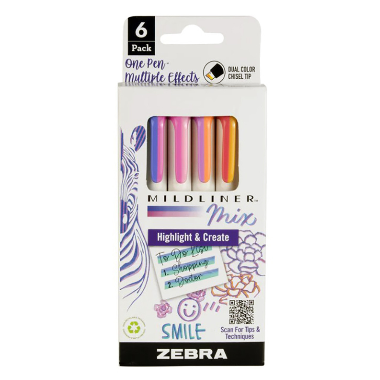Zebra Mildliner Mix