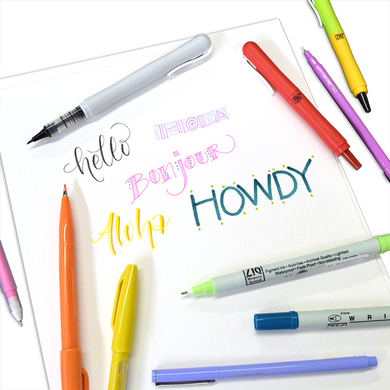 3 Cheap Pens for Hand Lettering You Already Own - Maker Lex