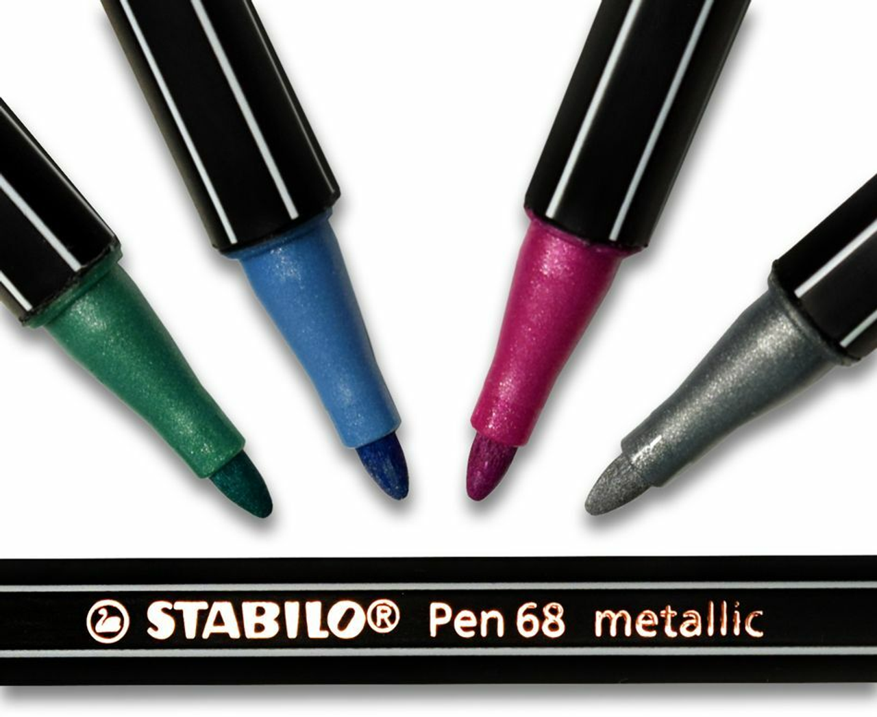 STABILO Pen 68, Metallic Set of 6