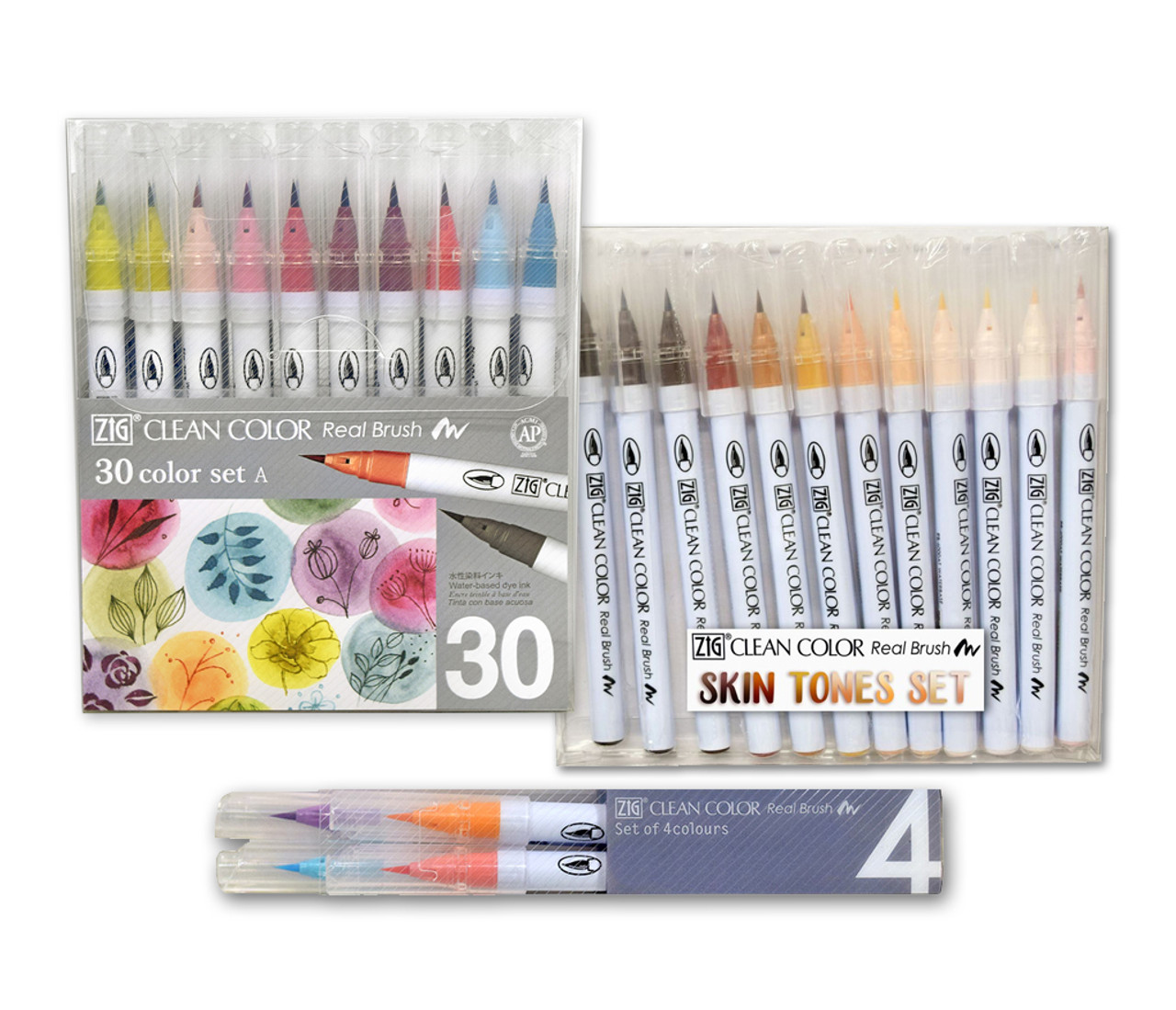 ZIG Clean Color Real Brush Sets