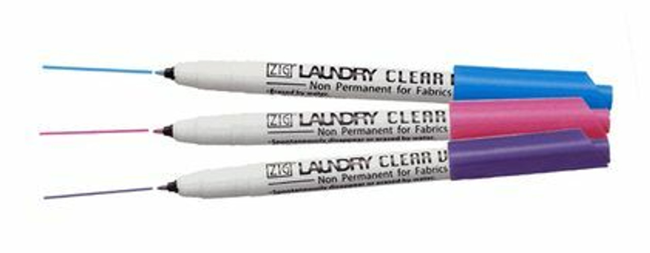 Zig Laundry Pen- Black