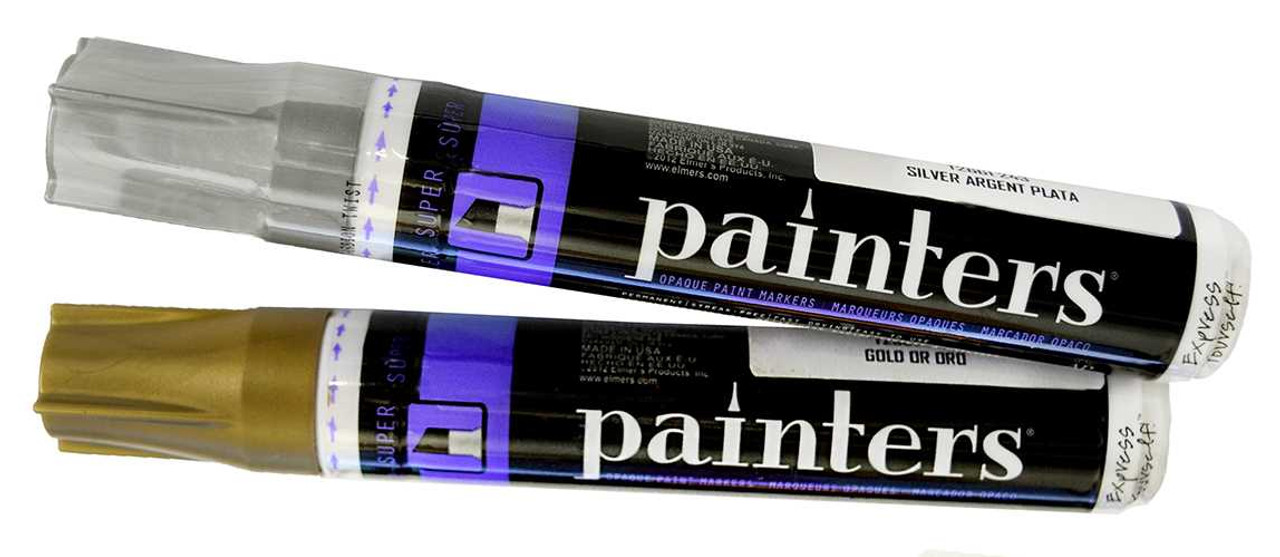 Black Elmer's Painters Ultra Fine Tip Acrylic Marker