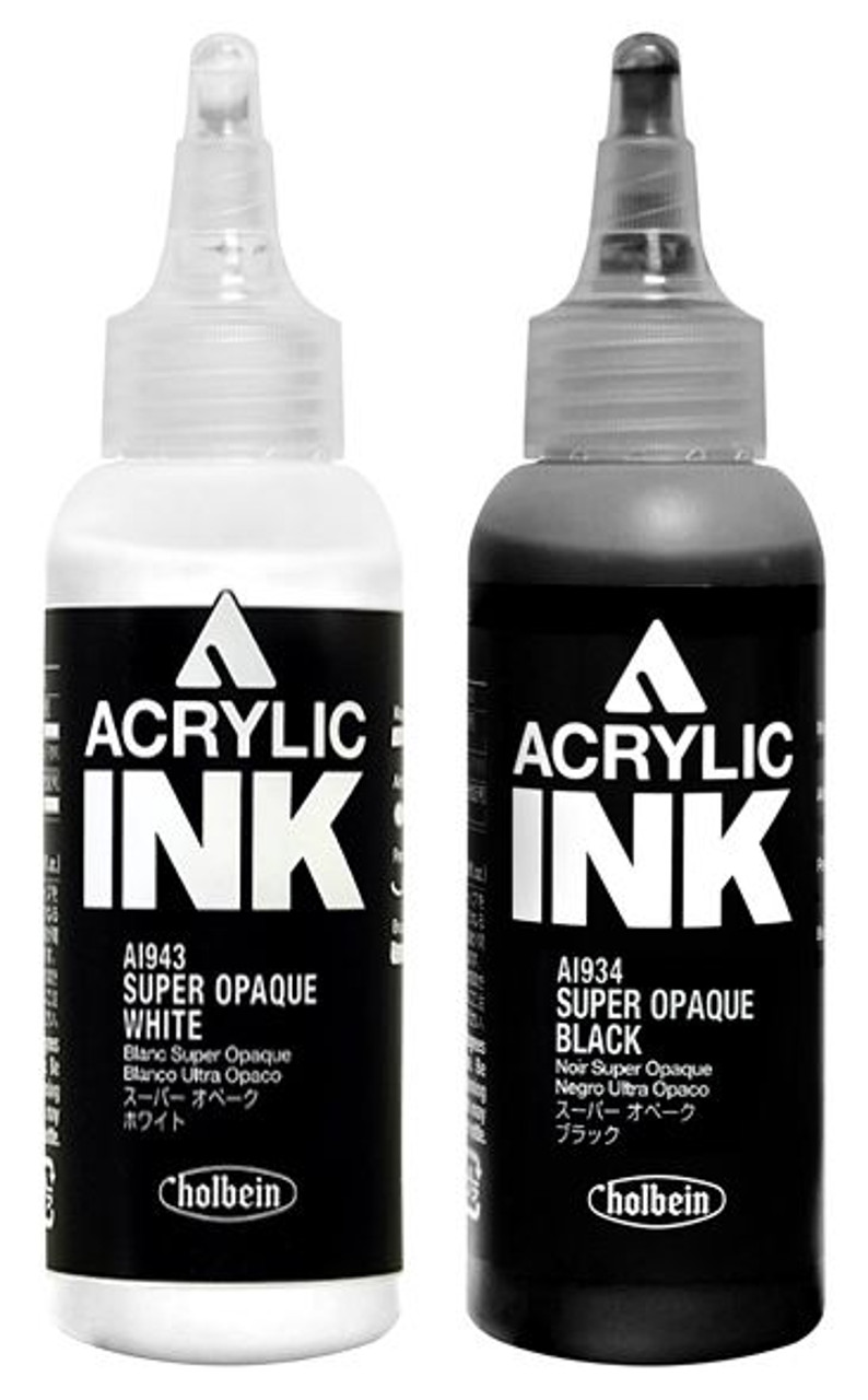 Holbein Acrylic Ink - Super Opaque White, 30 ml