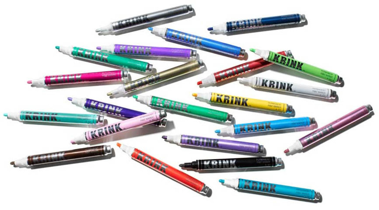 Krink K-42 Black Paint Marker - Vibrant and Opaque Fine Art Pen