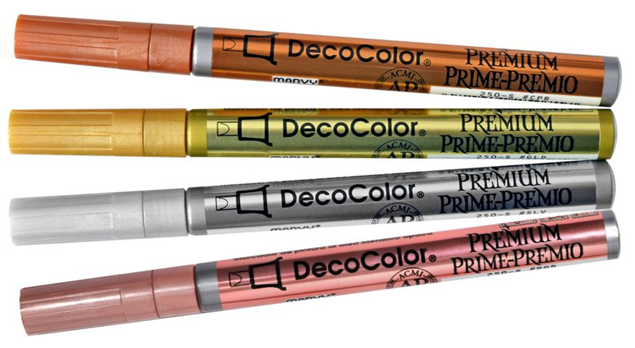 Sharpie Metallic Glitter Paint Pens. Gold/silver/copper Rose