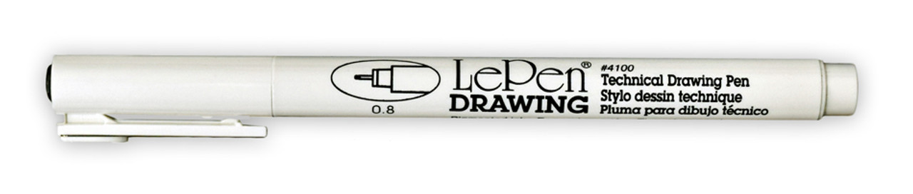 Le Pen Technical Drawing Pen, .5mm, Black