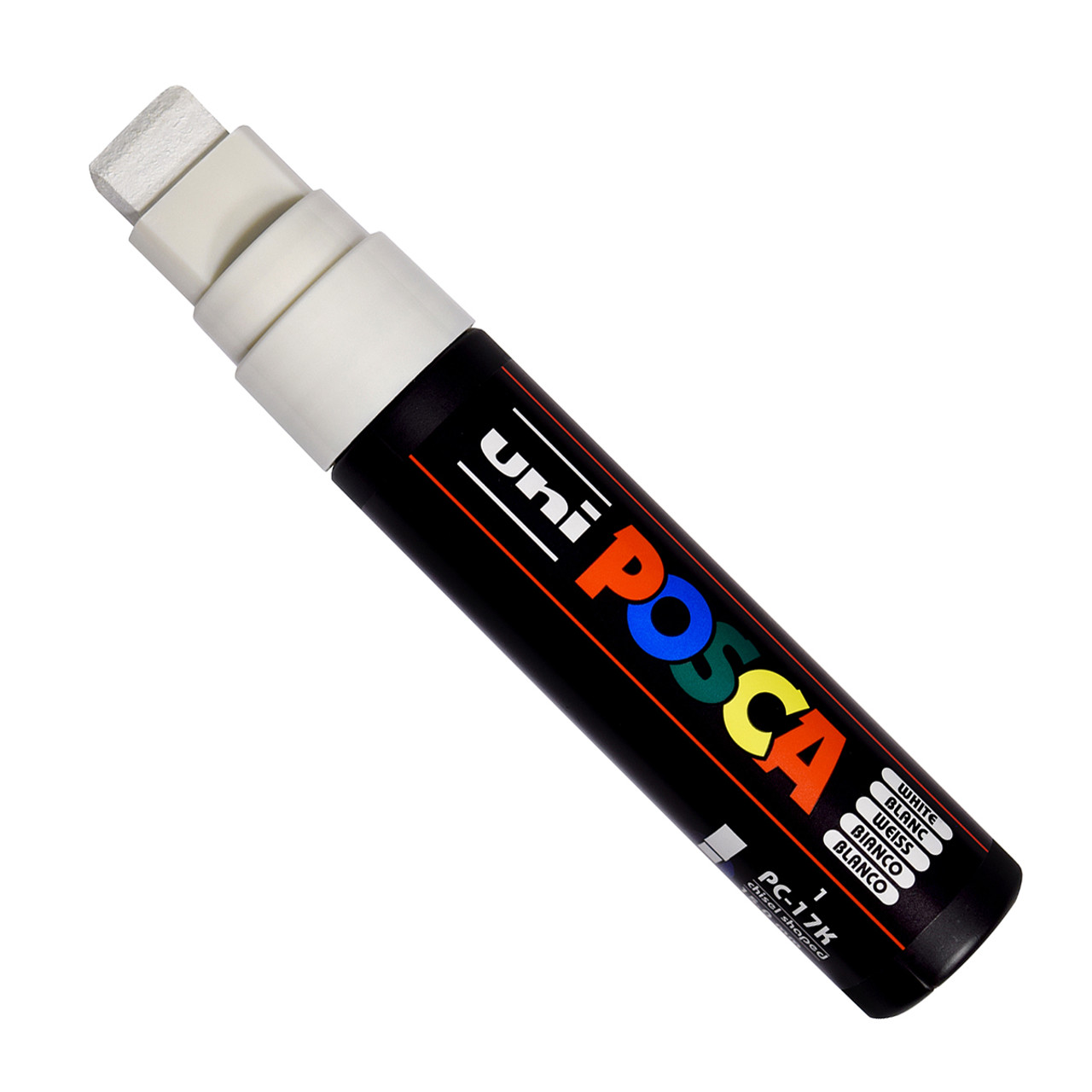 Giant Flat Marker from POSCA? PC-17K, How does it work? Canvas