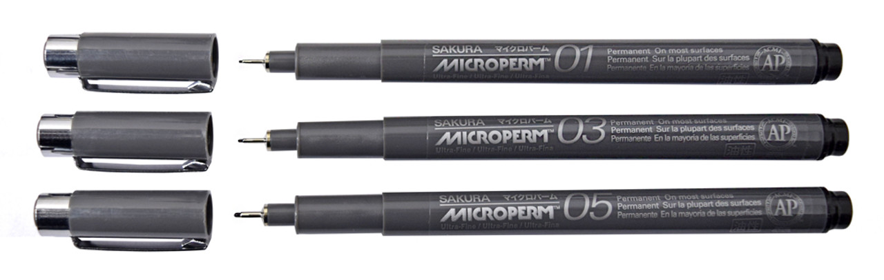 PSA: Sakura Micron waterproof pens aren't waterproof at all