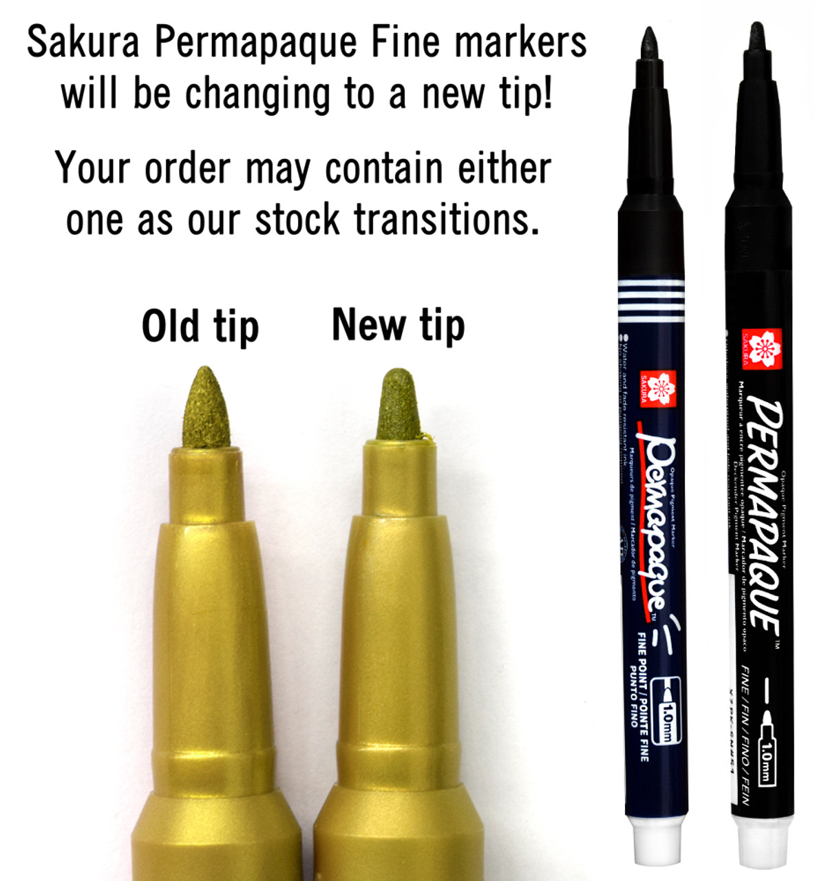 Marqueur permanent Pen-Touch Fin