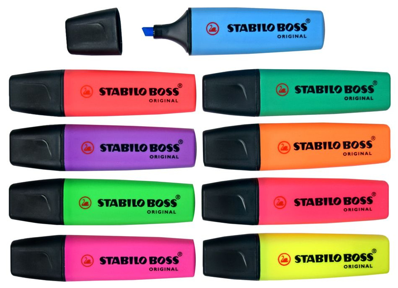 STABILO BOSS ARTY Set of 5- Cool Colors