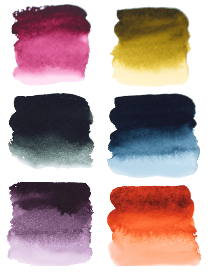 Boku-Undo Watercolor Set - Shadow Black MEI | Marker Supply