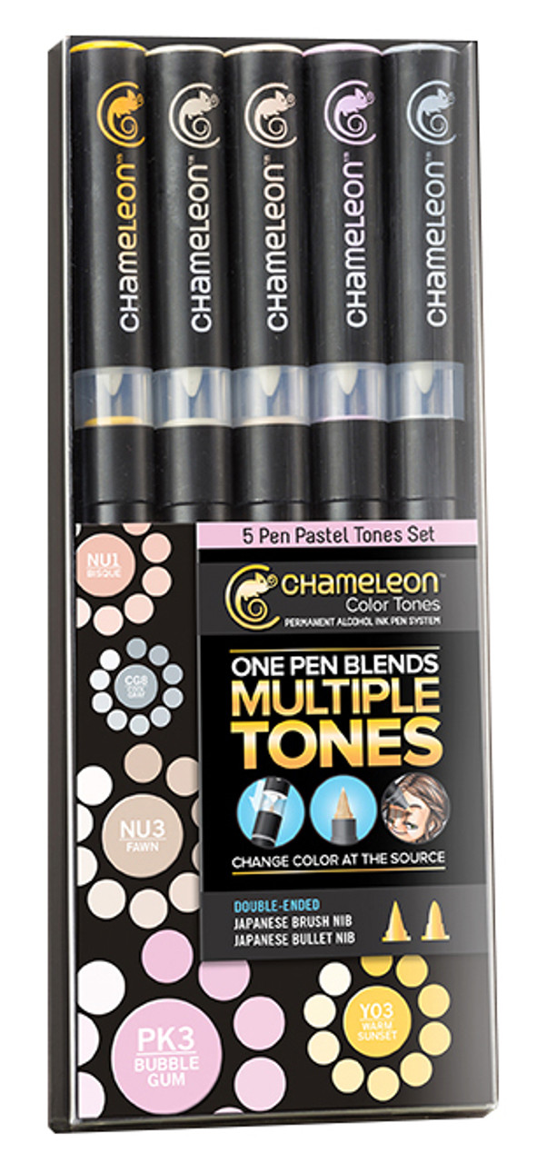 Chameleon 5 Pen Pastel Tones Set
