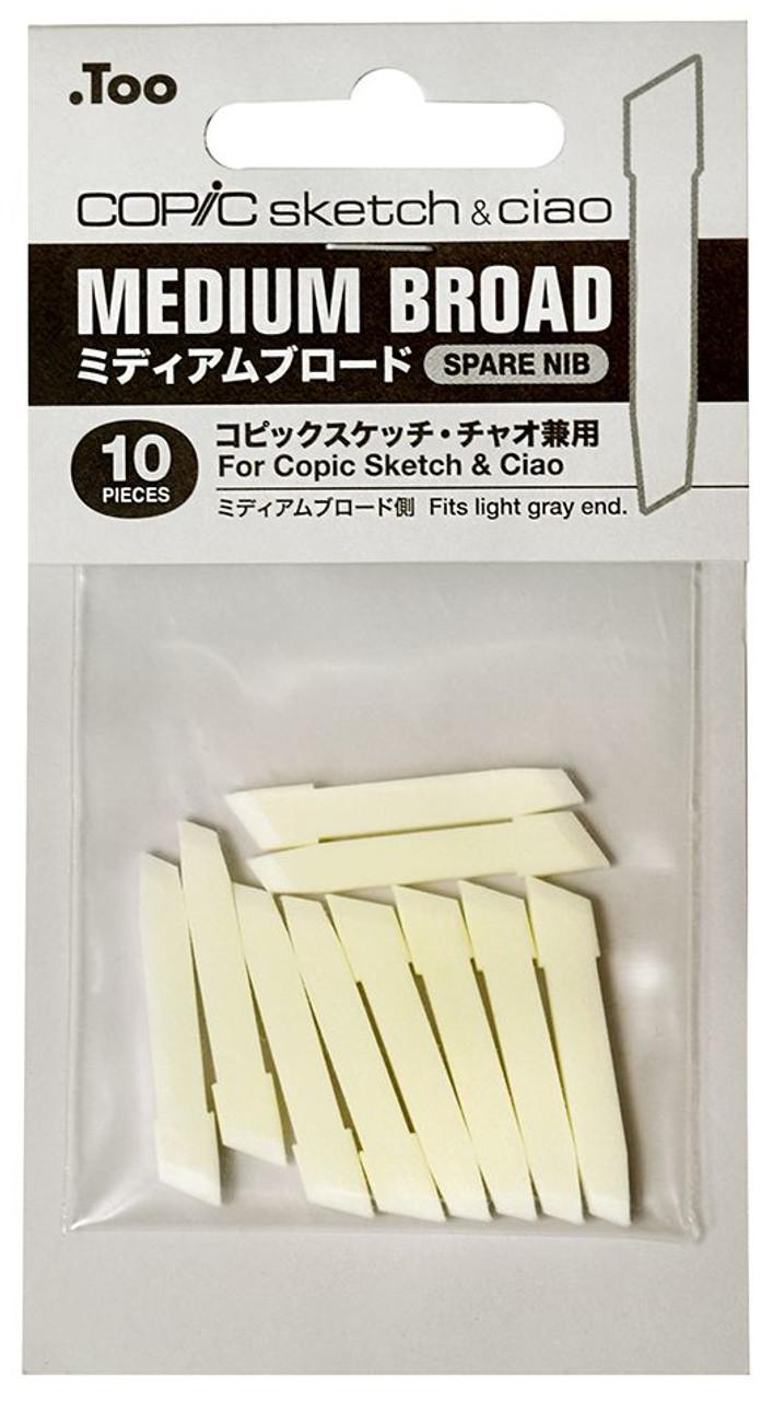 COPIC CLASSIC Brush Nib (not Sketch Marker type) Set of 3