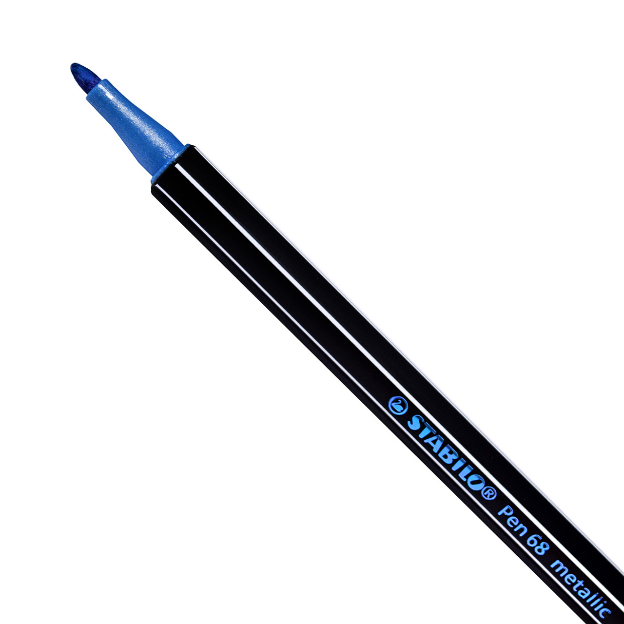 Boven hoofd en schouder wetenschappelijk opschorten STABILO Pen 68 Metallic Markers