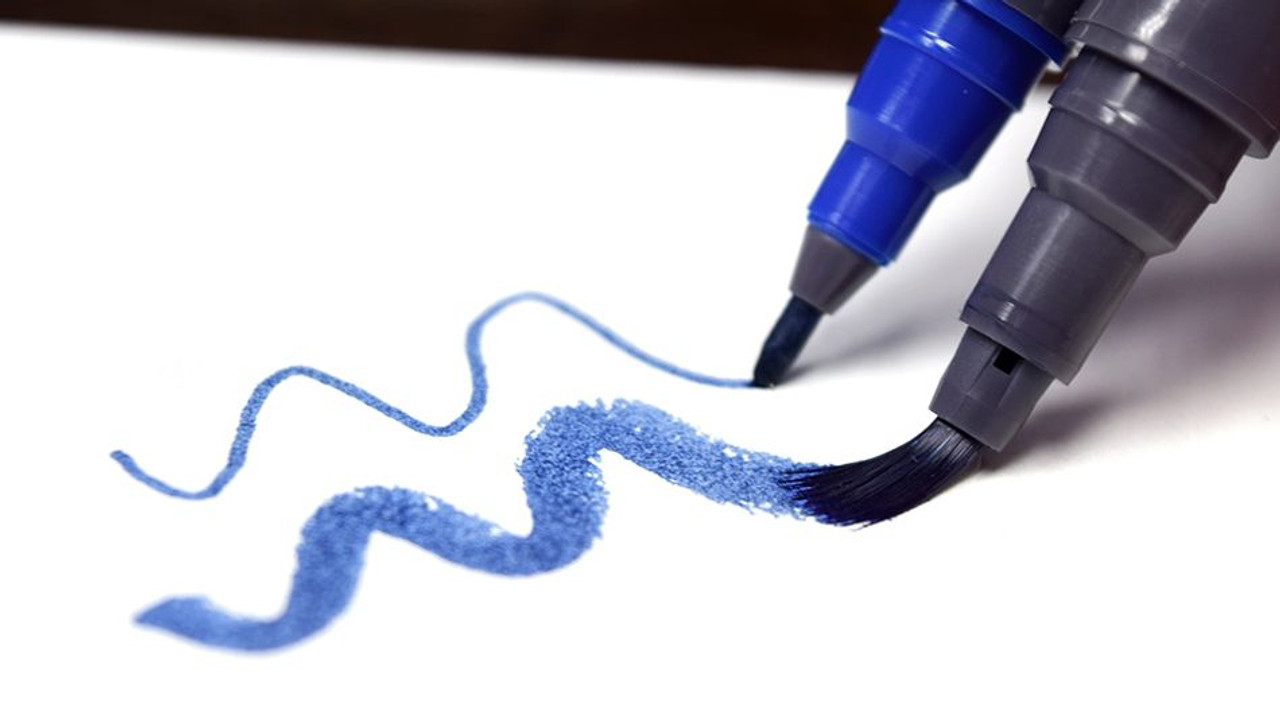 Zig Art & Graphic Twin Real Brush & Fine Markers