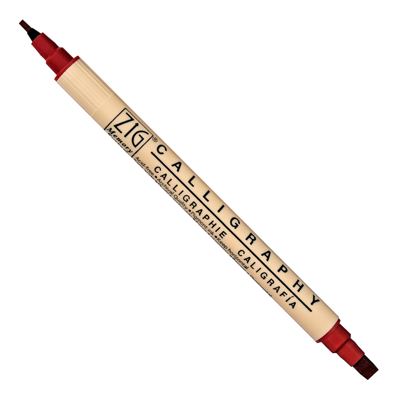 Zig - Memory System Calligraphy Marker - Peach Bliss, Orange