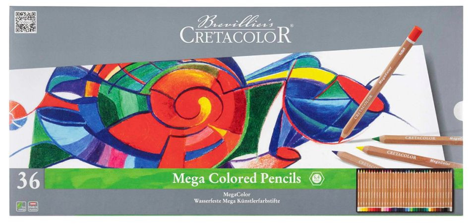 Cretacolor MegaColor Pencil Set of 36