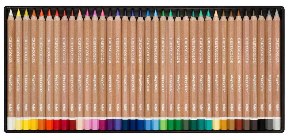 Cretacolor MegaColor Pencil Set of 36